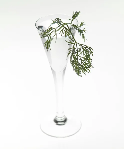 Vaso de aquavit — Foto de Stock