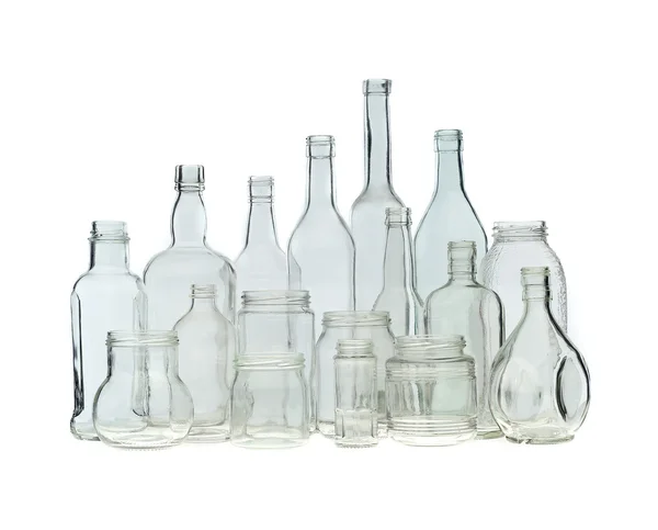 Gruppe von Flaschen — Stockfoto