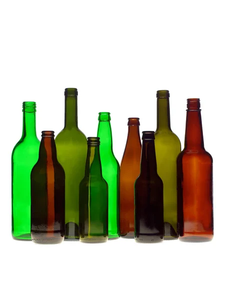 Groep van flessen — Stockfoto