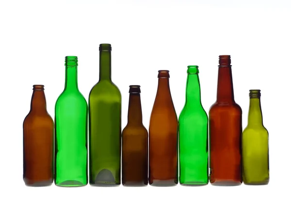 Группа бутылок — стоковое фото