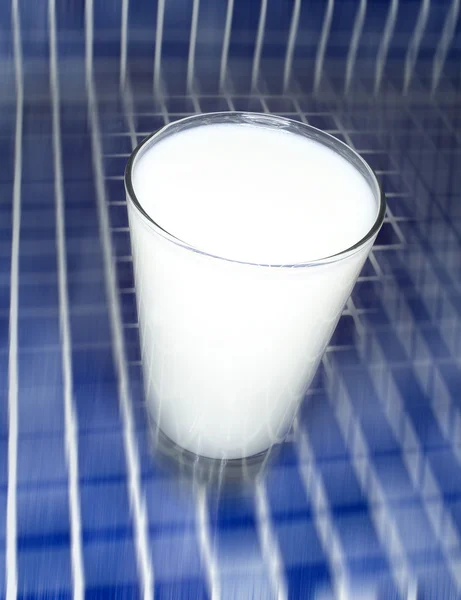 Egy pohár tej. — Stock Fotó