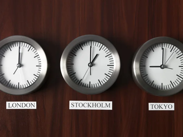 Diferença de tempo — Fotografia de Stock