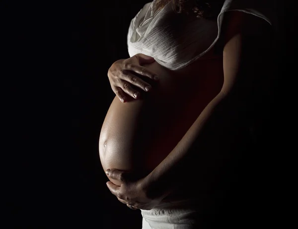 Mujer embarazada. — Foto de Stock