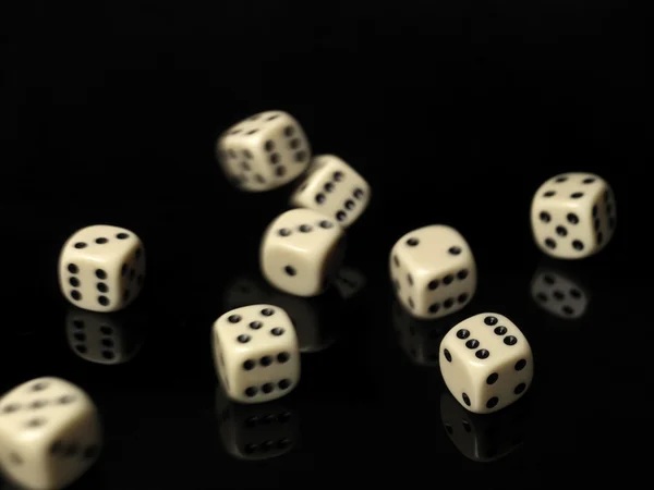 Rolled dices — Stock Photo, Image