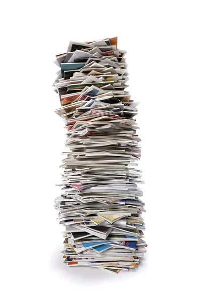 Stack of Magazines — Stock Photo, Image