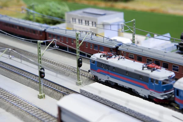 Miniatuur trein — Stockfoto