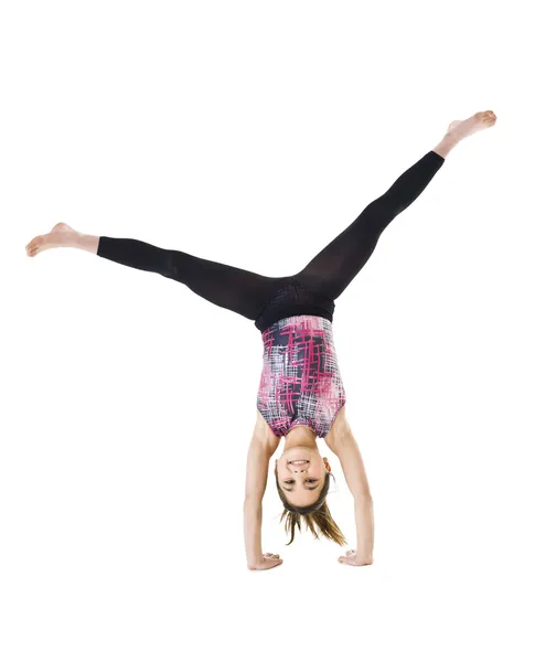Гімнастичні дівчина — стокове фото