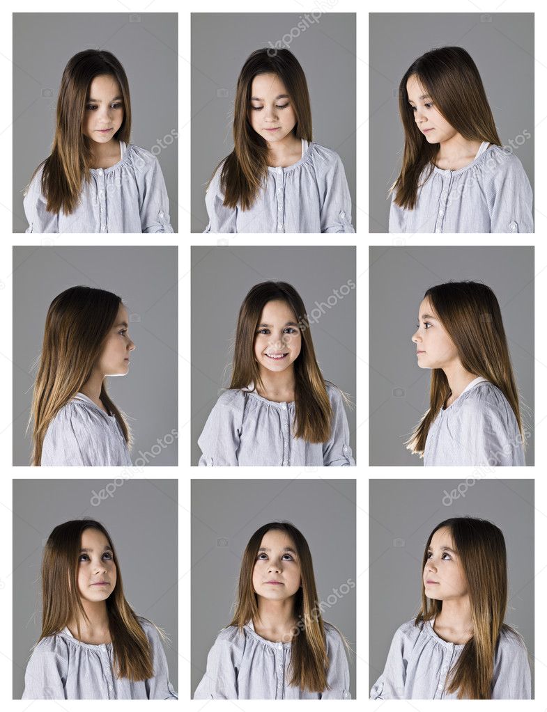 Nine portraits