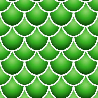 Seamless fish scale pattern clipart