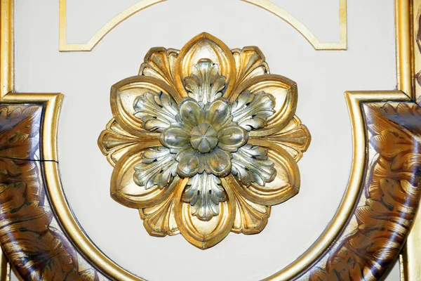 Golden rosette detail — Stock Photo, Image