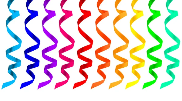 Kolorowe wstążki — Zdjęcie stockowe