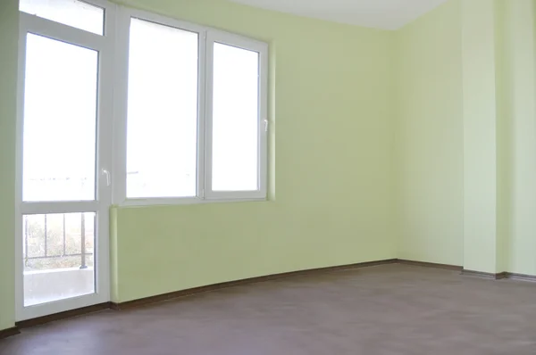 Pusty pokój nowo malowane — Zdjęcie stockowe