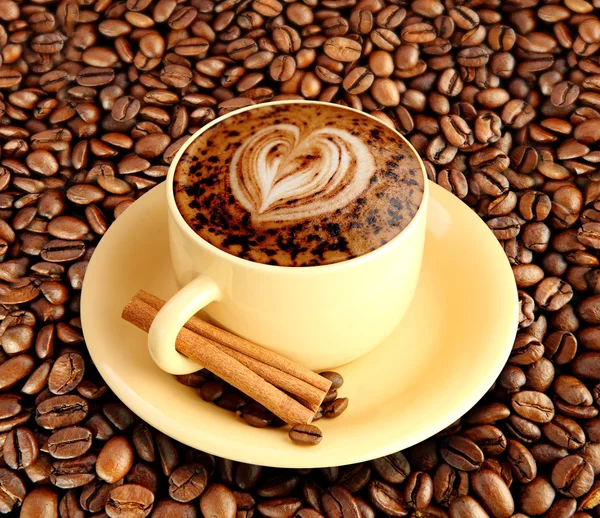 Cafe Latte Стокове Фото