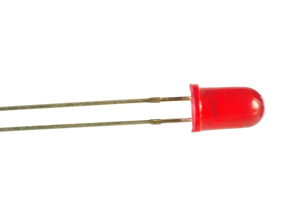 Röd diod — Stockfoto