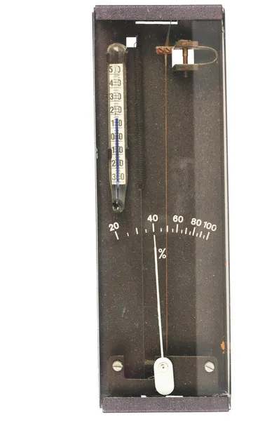 Gamla hygrometer — Stockfoto
