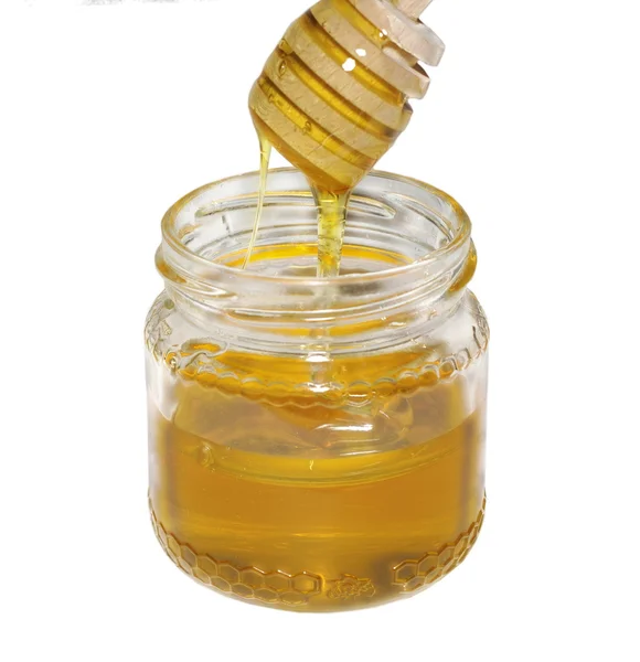 stock image Jar of honey