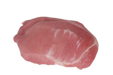 The piece of the pig's meat clipart