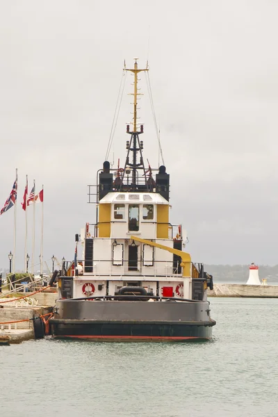 Tugboat at International Pier — Stock Photo, Image