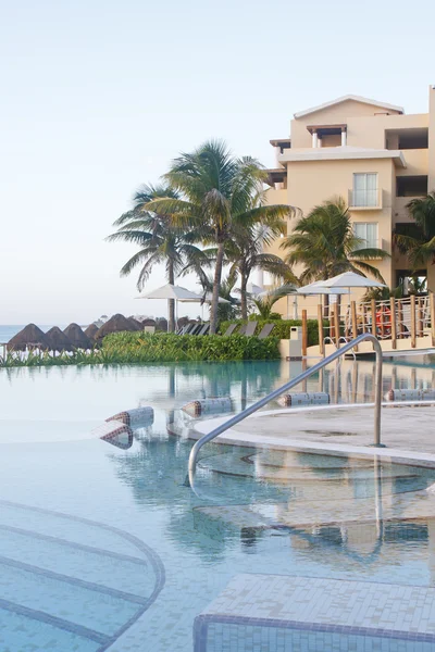 stock image Early Morning Resort Swimming Pool