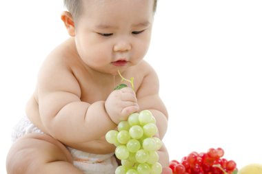 Vegetarian baby clipart