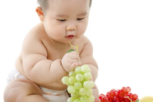 Bebé vegetariano — Foto de Stock