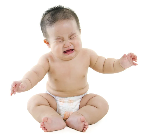 Φωνάζοντας μωρό αγόρι — Φωτογραφία Αρχείου