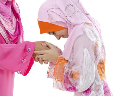 Muslim greeting clipart