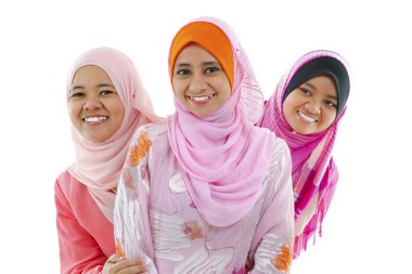 Muslim woman clipart
