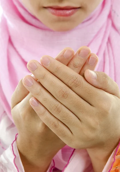 Молитва мусульман — стоковое фото