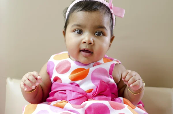 印度女婴 — 图库照片