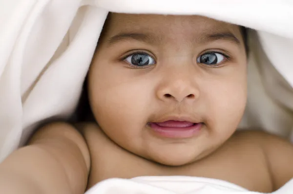 Carino indiano bambina — Foto Stock