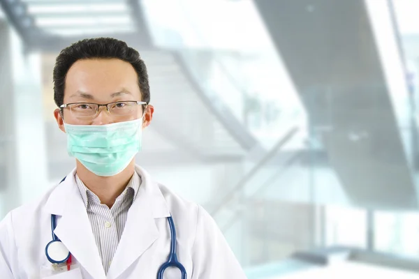 Azjatycki lekarz mężczyzna — Zdjęcie stockowe