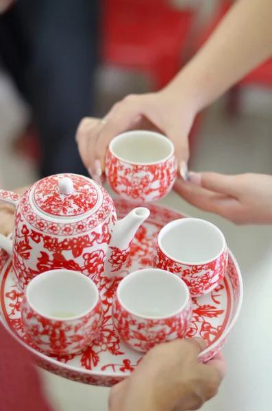 Chinese Tea ceremony — Stock Photo, Image