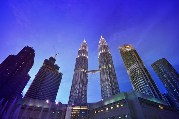 Stadtzentrum von Kuala Lumpur — Stockfoto