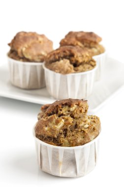 Banana muffins clipart