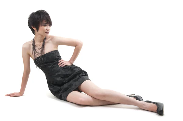 Mulher asiática na moda — Fotografia de Stock