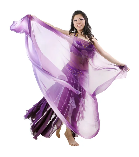 Ασιατικές χορεύτρια της κοιλιάς — Φωτογραφία Αρχείου