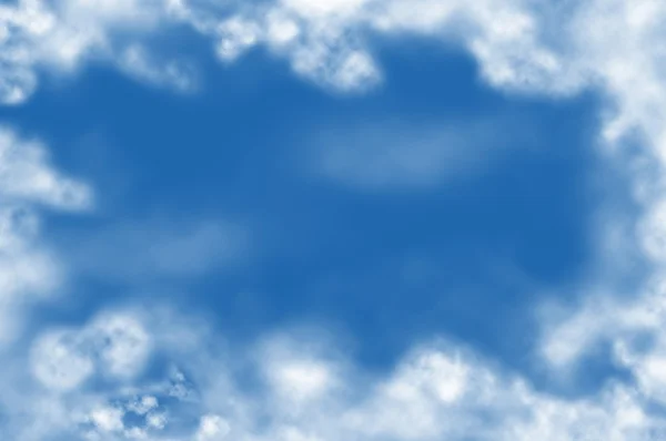 Lindas nuvens e céu — Fotografia de Stock