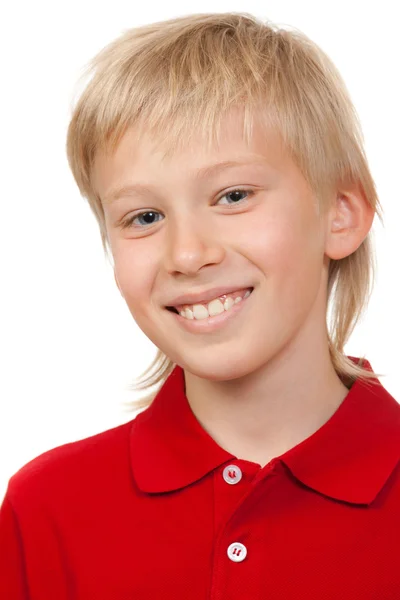 10 岁男孩的肖像 — 图库照片