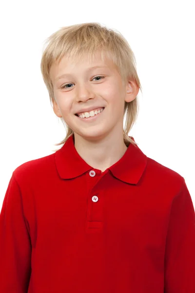 Portrait of a boy aged 10 years — Stock Photo, Image