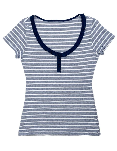 Women's Sports striped shirt — Stock Photo, Image