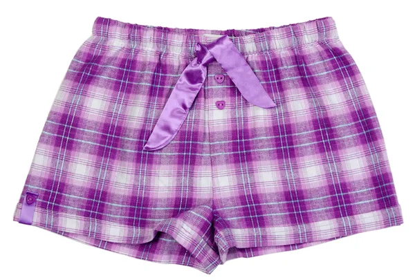 Pantaloni in pigiama scozzese — Foto Stock