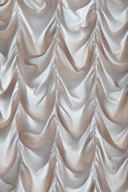 White theater curtains clipart