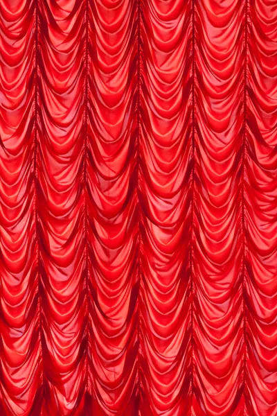 Podium rode gordijnen — Stockfoto