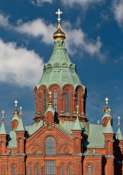 ヘルシンキのウスペンスキー大聖堂 — ストック写真