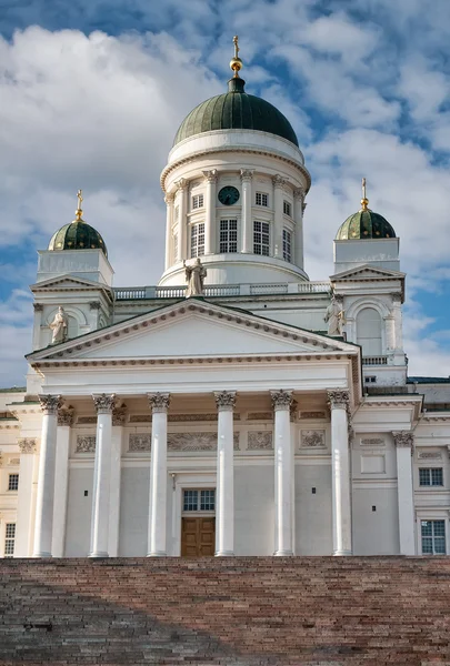 Tuomiokirkko cathedral Helsinki. Finland — Stock Photo, Image