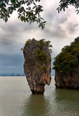 James Bond Island in Thailand clipart