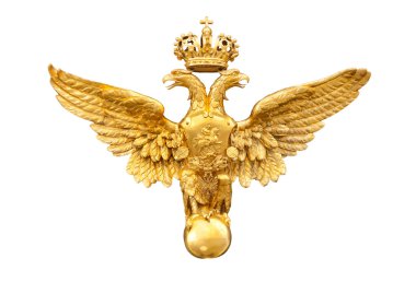 Gold double eagle clipart