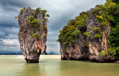 James Bond Island in Thailand clipart