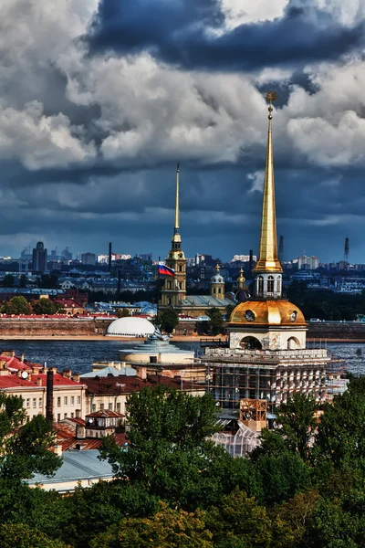 Pohled shora Petrohradu — Stock fotografie